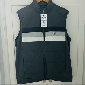 Original Penguin Insulated Golf PufferVest for Men Size Large